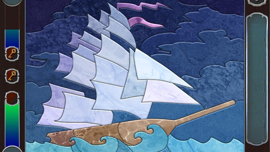 Pirate Mosaic Puzzle: Caribbean Treasures screenshot 1