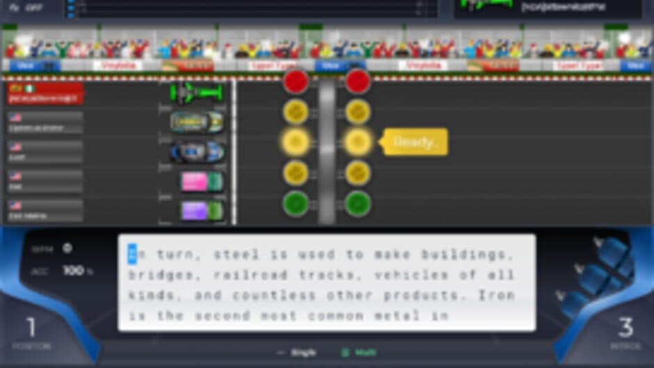 Nitro Type screenshot 1