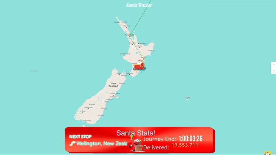 Google Santa Tracker screenshot 1