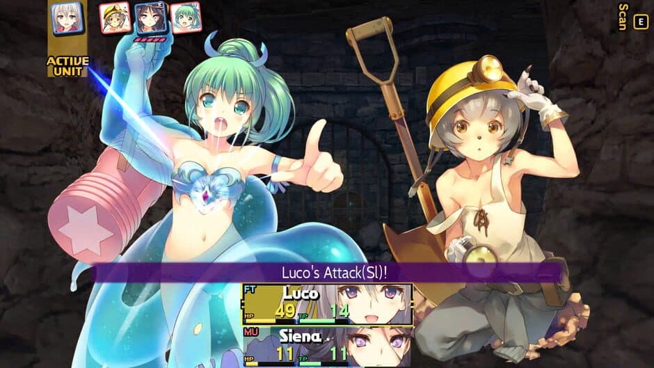 Dungeon Travelers 2-2: The Fallen Maidens & the Book of Beginnings screenshot 3
