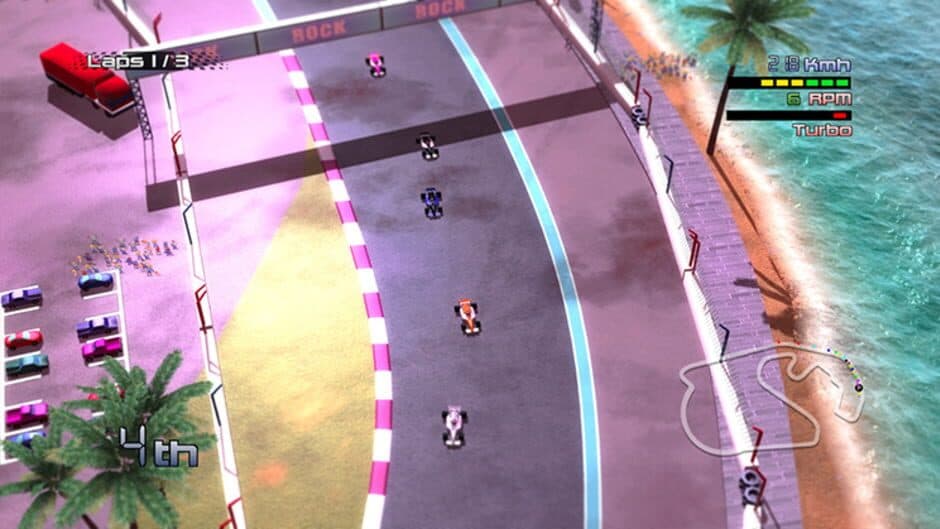 Grand Prix Rock 'N Racing screenshot 2