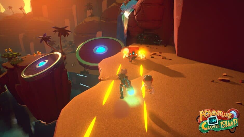Skylar & Plux: Adventure on Clover Island screenshot 1