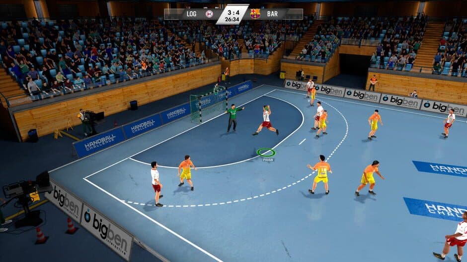 IHF Handball Challenge 14 screenshot 1