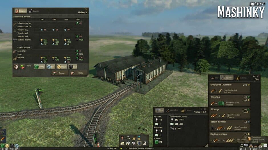 Mashinky screenshot